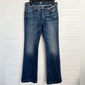 7 for all Mankind DOJO Flare Jeans Size 30